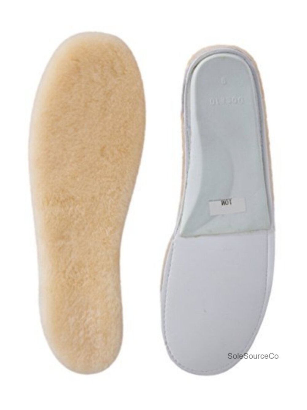 Premium Sheepskin Insoles Warm Wool Inserts for Boots Size 10